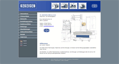 Desktop Screenshot of kekeisen.de